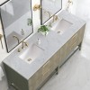 Emmeline 72" (Vanity Only Pricing) in Pebble Oak
